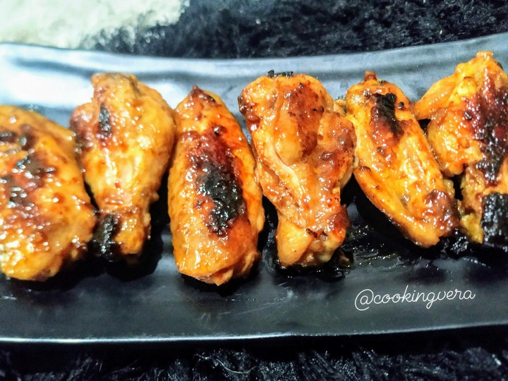 Resep BBQ Chicken Wings, Enak