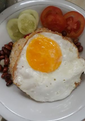 Foto resep Nasi Goreng Sederhana menu sarapan