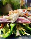 Ensalada templada de Pato 🦆, Setas 🍄 y Burrata 🧀