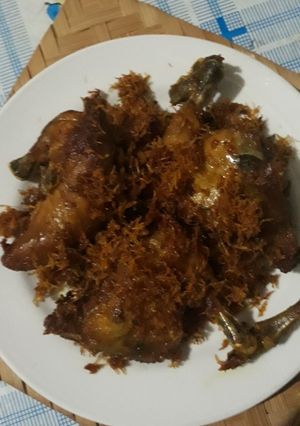 Foto resep Ayam Serundeng ala CrCook