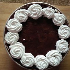 A picture of Ice cream poke cake.