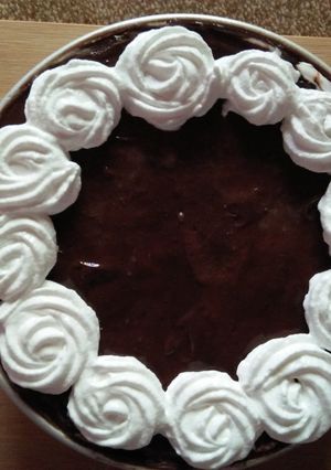 A picture of Ice cream poke cake.