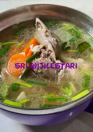 Foto resep Sop ayam ala pak min