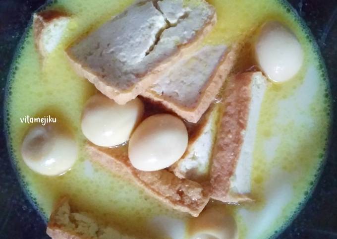 #16. Opor Tahu Telur Puyuh Nostalgia