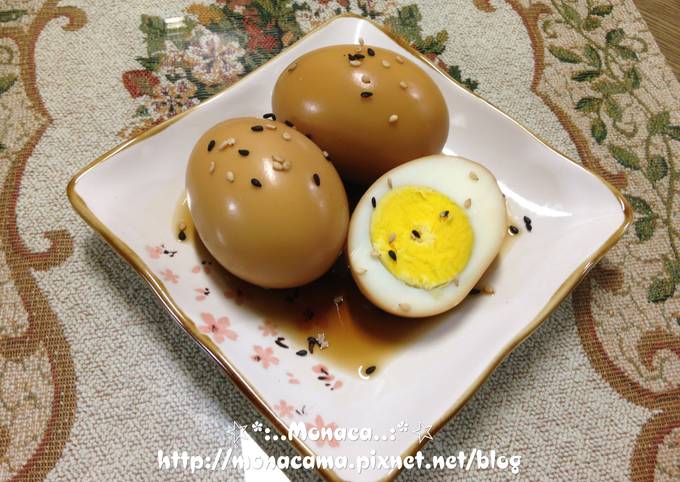 韓式醬煮蛋계란조림(달걀조림) 食譜成品照片