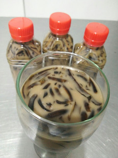 Foto resep Es Cincau Serut + Mint