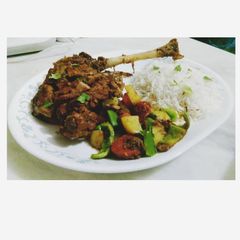 A picture of Baked Mutton Leg Roast!.