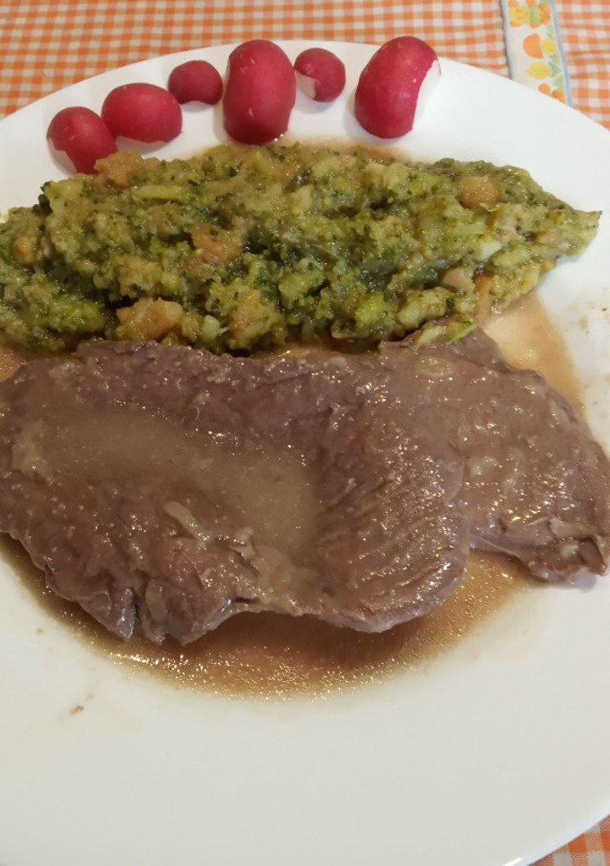 Una foto de Filetes de Escalopines de vaca al horno con salsa al Whisky