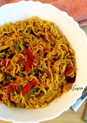 A picture of My style Maggi.