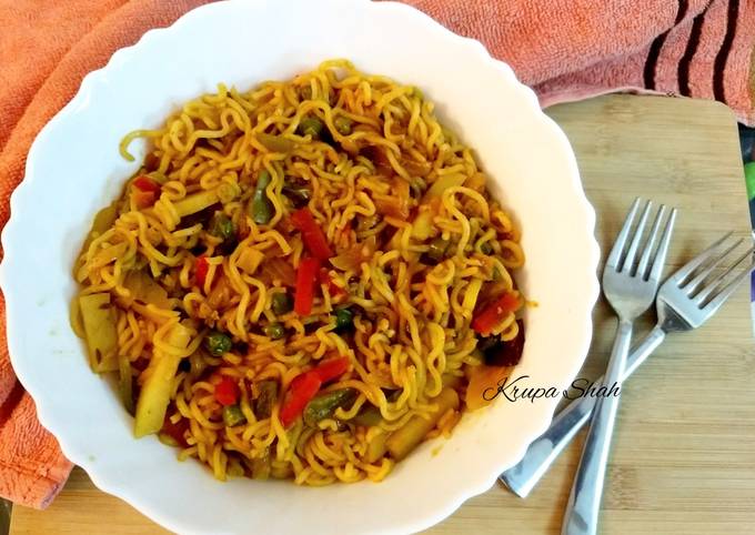 My Style Maggi Recipe By Krupa Kapadia Shah Cookpad