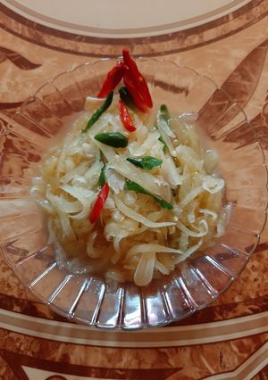Foto resep Tumis kates muda ekstra pedass
