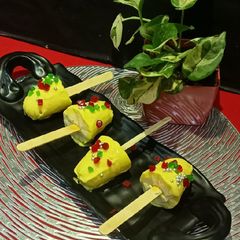 A picture of Mango Kulfi.