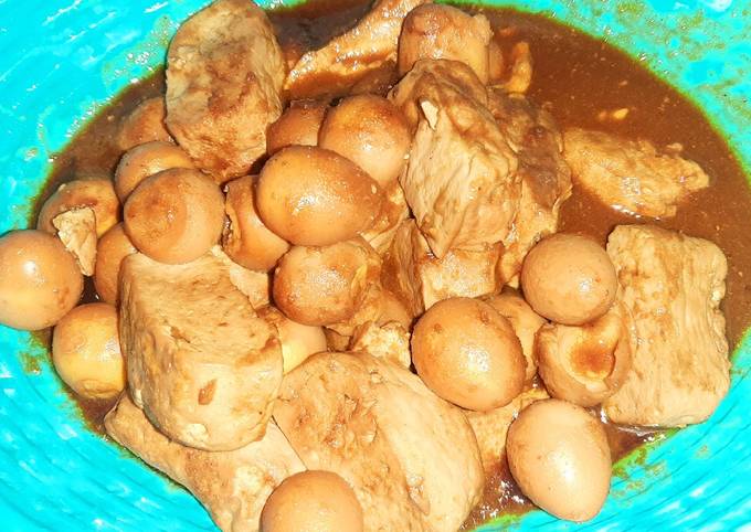 Resep: Bacem Tahu Telur Puyuh Endesss Menu Enak Dan Mudah Dibuat