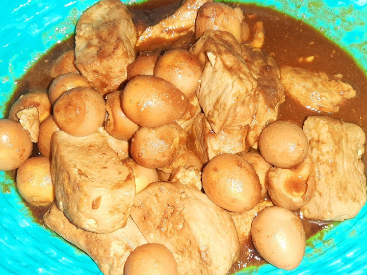 Resep: Bacem Tahu Telur Puyuh Endesss Menu Enak Dan Mudah Dibuat