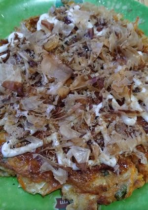 Foto resep Okonomiyaki simpel