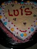 Pastel corazón cremositos