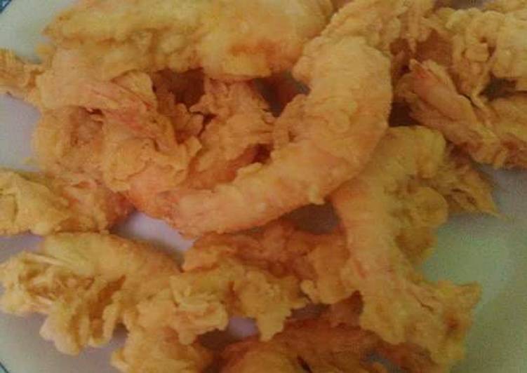 Bagaimana Membuat Udang goreng crispy yang Bikin Ngiler