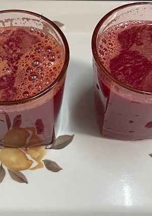 A picture of ABC juice.