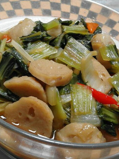 Foto resep Tumis pakcoy bakso ikan