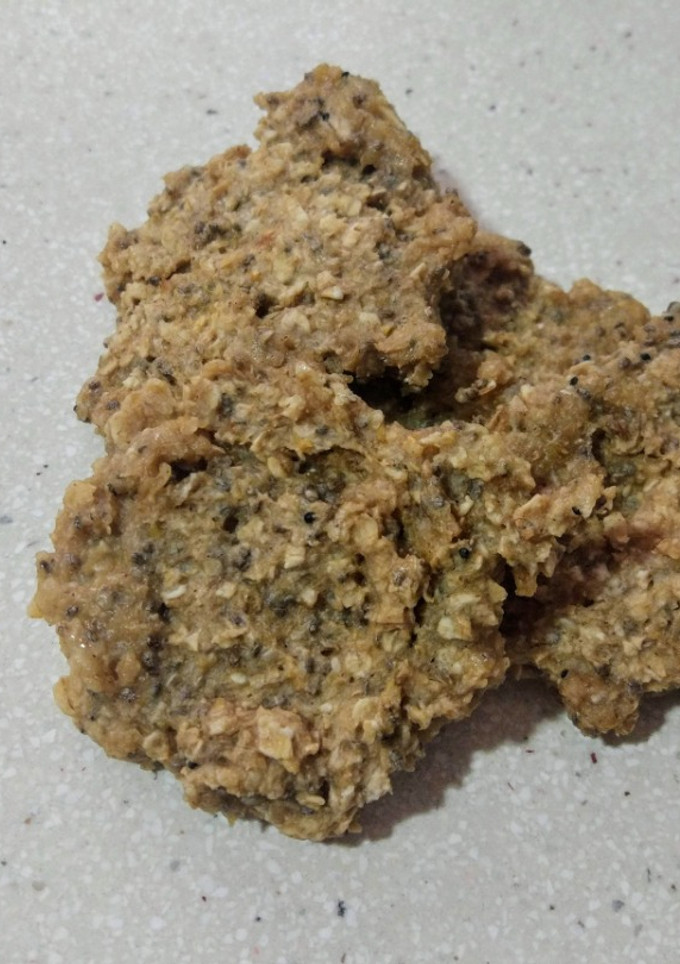 Una foto de Galletas de avena al micro