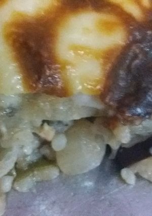 صورة لوصفة طاجين بأرز والخضار