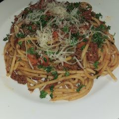 A picture of Classic Ragù with Pasta.