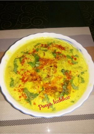 A picture of Palak kadi.
