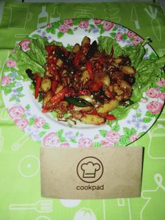 Foto resep 198. Cumi Asin Masak Kecap by Uliz Kirei
