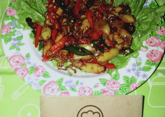 198. Cumi Asin Masak Kecap by Uliz Kirei