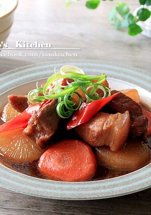 蘿蔔燉肉 的食譜成品照片