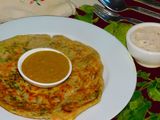 Nutritious, aromatic, spicy Uthappam
