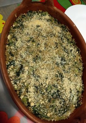 Una foto de Pastel de acelga y quinoa