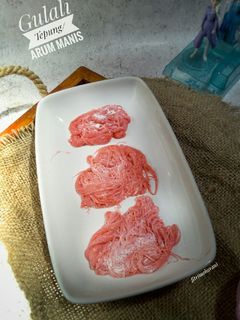 Foto resep Gulali Tepung/Arum manis/Arbanat aka Rambut Nenek
