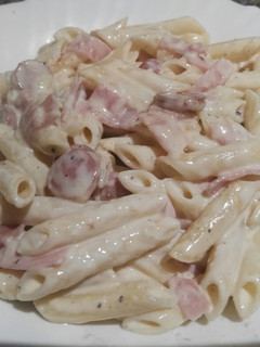 Una foto de Pasta a la nata