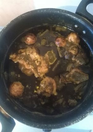 عکسی از دستور قرمه سبزی جنوبی