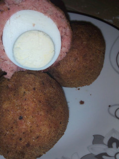 A picture of Scotch Eggs.