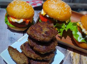 Foto resep Daging Burger /Daging Kebab Home Made