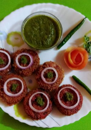 चुकंदर के कबाब (Chukandar ke kabab recipe in Hindi) रेसिपी मुख्य फोटो