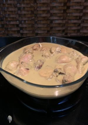 Foto resep Ayam opor kuah putih