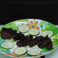 A picture of Grilled lamb.