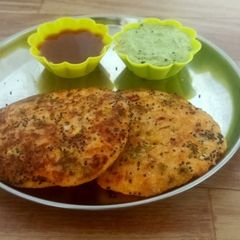 A picture of Suji ki tikki.