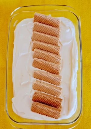 Una foto de Helado de limón 🍋🍦💛 3 ingredientes 🍋🍋🍋