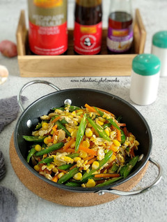 Foto resep Tumis Sayur Orak Arik