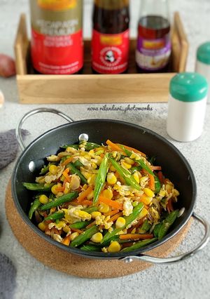 Foto resep Tumis Sayur Orak Arik