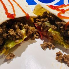 A picture of Chili Cheeseburger 🍔 Wraps.
