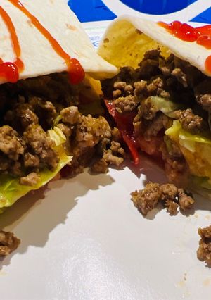 A picture of Chili Cheeseburger 🍔 Wraps.