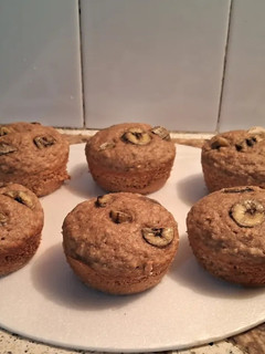 Una foto de Muffins integral de banana