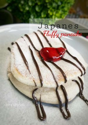 Foto resep Japanes fluffy pancake