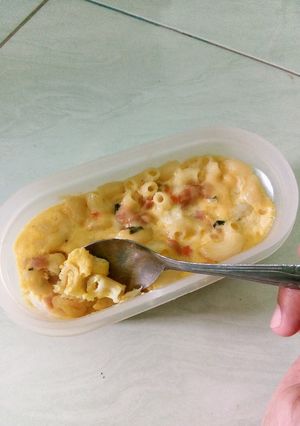 Foto resep Makaroni kukus simpel