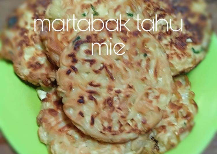Martabak tahu mie